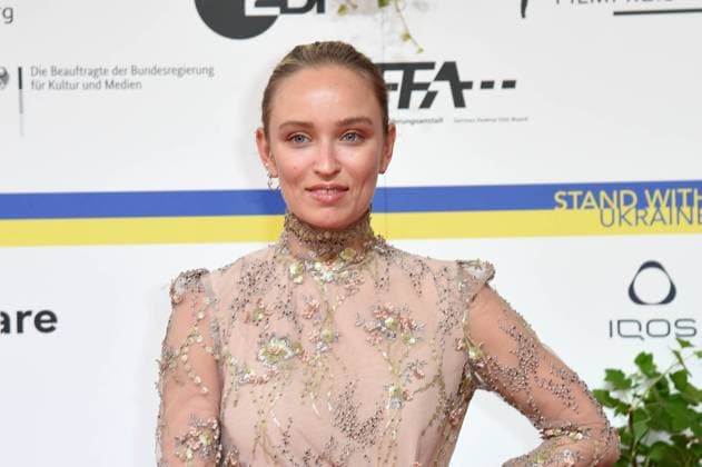 Caro Cult bei der Ankunft auf dem Roten Teppich zum DEUTSCHER FILMPREIS 2023 im Theater am Potsdamer Platz in Berlin am 12.05.2023