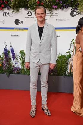 Wilson Gonzalez Ochsenknecht bei der Ankunft auf dem Roten Teppich zum DEUTSCHER FILMPREIS 2023 im Theater am Potsdamer Platz in Berlin am 12.05.2023