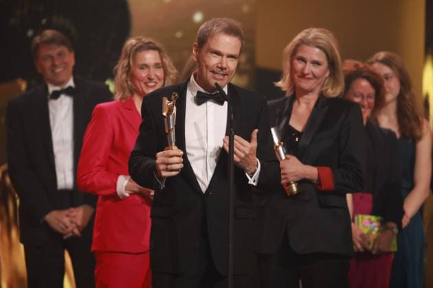 Deutscher Filmpreis 2023 BESUCHERSTÄRKSTER FILM Gewinner Die Schule der Magischen Tiere bei der Verleihung der Lola - Deutscher Filmpreis 2023 im Theater am Potsdamer Platz in Berlin 12.05.2023 Copyright: xEventpressx