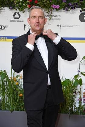 Christian Kahrmann bei der Ankunft auf dem Roten Teppich zum DEUTSCHER FILMPREIS 2023 im Theater am Potsdamer Platz in Berlin am 12.05.2023