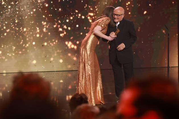 Entertainment Bilder des Tages Deutscher Filmpreis 2023 Volker Schlöndorff Preisträger EHRENPREIS Übergabe Lola: Alexandra Maria Lara bei der Verleihung der Lola - Deutscher Filmpreis 2023 im Theater am Potsdamer Platz in Berlin 12.05.2023 Copyright: xEventpressx