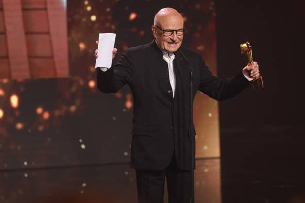 Deutscher Filmpreis 2023 Volker Schlöndorff Preisträger EHRENPREIS bei der Verleihung der Lola - Deutscher Filmpreis 2023 im Theater am Potsdamer Platz in Berlin 12.05.2023 Copyright: xEventpressx