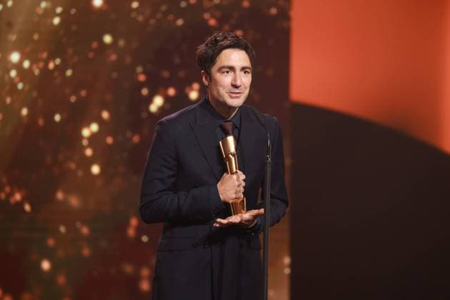 Bilder des Jahres 2023, Entertainment 05 Mai Entertainment Themen der Woche KW19 Deutscher Filmpreis 2023 BESTE Regie Gewinner Ilker Catak DAS LEHRERZIMMER bei der Verleihung der Lola - Deutscher Filmpreis 2023 im Theater am Potsdamer Platz in Berlin 12.05.2023 *** German Film Award 2023 BEST Director winner Ilker Catak THE TEACHERS ROOM at the Lola German Film Award 2023 ceremony at the Theater am Potsdamer Platz in Berlin 12 05 2023 Copyright: xEventpressx