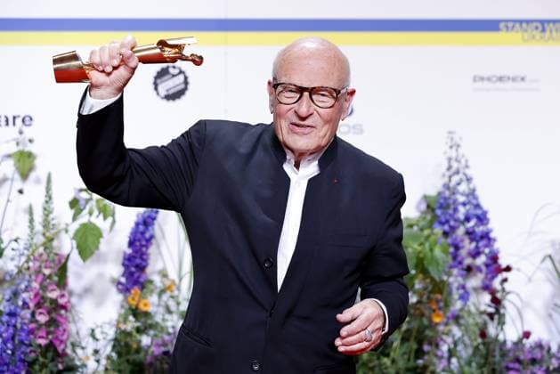 Ehren-Preistraeger Volker Schloendorff beim Gewinner Photocall bei der Verleihung vom Deutschen Filmpreis am 12.05.2023 in Berlin Deutscher Filmpreis 2023 in Berlin