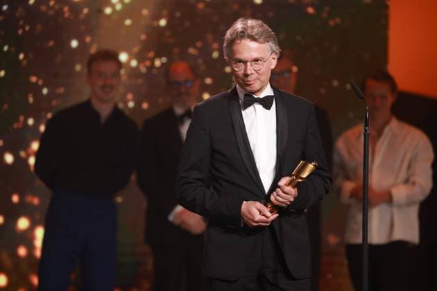 Deutscher Filmpreis 2023 BESTER SPIELFILM GOLD DASLEHRERZIMMER bei der Verleihung der Lola - Deutscher Filmpreis 2023 im Theater am Potsdamer Platz in Berlin 12.05.2023 Copyright: xEventpressx