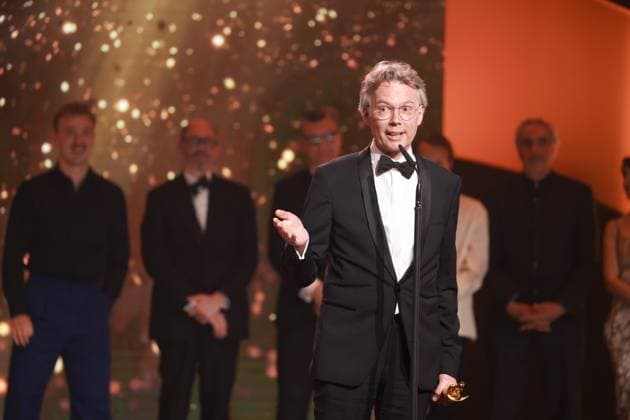 Deutscher Filmpreis 2023 BESTER SPIELFILM GOLD DASLEHRERZIMMER bei der Verleihung der Lola - Deutscher Filmpreis 2023 im Theater am Potsdamer Platz in Berlin 12.05.2023 Copyright: xEventpressx