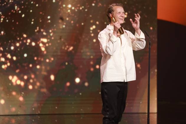 Deutscher Filmpreis 2023 BESTE MÄNNLICHE HAUPTROLLE Gewinner Felix Kammerer IM WESTEN NICHTS NEUES bei der Verleihung der Lola - Deutscher Filmpreis 2023 im Theater am Potsdamer Platz in Berlin 12.05.2023 Copyright: xEventpressx