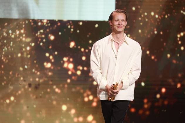 Deutscher Filmpreis 2023 BESTE MÄNNLICHE HAUPTROLLE Gewinner Felix Kammerer IM WESTEN NICHTS NEUES bei der Verleihung der Lola - Deutscher Filmpreis 2023 im Theater am Potsdamer Platz in Berlin 12.05.2023 Copyright: xEventpressx