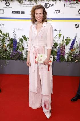 Karin Hanczewski bei der Ankunft zur Verleihung Deutscher Filmpreis am 12.05.2023 in Berlin Deutscher Filmpreis 2023 in Berlin - Ankunft Roter Teppich