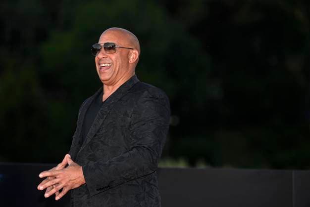 May 12, 2023, Rome: Vin Diesel during the photocall of the movie Fast X at the Coliseum in Rome, Italy, 12 May 2023. ANSA RICCARDO ANTIMIANI Rome - ZUMAa110 20230512_zaf_a110_156 Copyright: xRiccardoxAntimianix