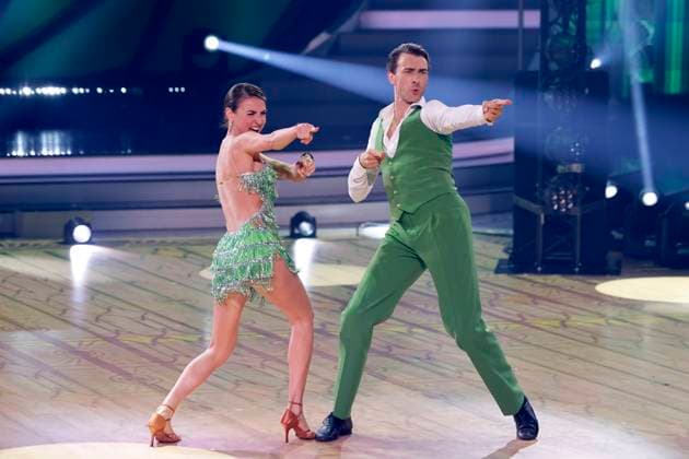 Entertainment Themen der Woche KW19 Entertainment Bilder des Tages Tänzerin Ekaterina Leonova und Mentalist Timon Krause bei der 16. Staffel der RTL-Tanzshow Let s Dance im MMC Coloneum. Köln, 12.05.2023 NRW Deutschland *** Dancer Ekaterina Leonova and mentalist Timon Krause at the 16 season of RTL dance show Let s Dance at MMC Coloneum Cologne, 12 05 2023 NRW Germany Copyright: xChristophxHardtx