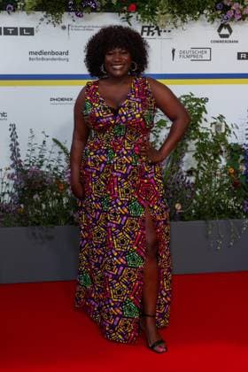 Event - Deutscher Filmpreis 2023 Thelma Buabeng beim 73. Deutschen Filmpreis im Theater am Potsdamerplatz am 12.05.2023 in Berlin. Copyright: xEventpressxKochanx