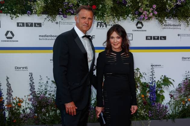 Event - Deutscher Filmpreis 2023 Iris Berben mit Heiko Kiesow beim 73. Deutschen Filmpreis im Theater am Potsdamerplatz am 12.05.2023 in Berlin. Copyright: xEventpressxKochanx