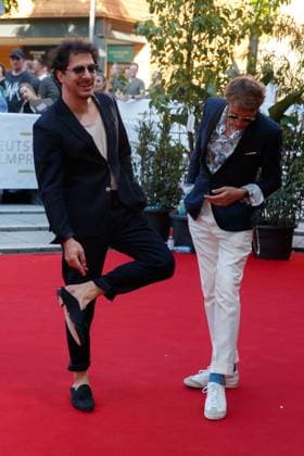 Event - Deutscher Filmpreis 2023 Fahri Yardim und Alexander Scheer beim 73. Deutschen Filmpreis im Theater am Potsdamerplatz am 12.05.2023 in Berlin. Copyright: xEventpressxKochanx