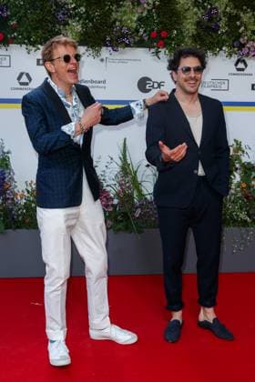 Event - Deutscher Filmpreis 2023 Alexander Scheer und Fahri Yardim beim 73. Deutschen Filmpreis im Theater am Potsdamerplatz am 12.05.2023 in Berlin. Copyright: xEventpressxKochanx