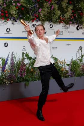 Event - Deutscher Filmpreis 2023 Felix Kammerer beim 73. Deutschen Filmpreis im Theater am Potsdamerplatz am 12.05.2023 in Berlin. Copyright: xEventpressxKochanx
