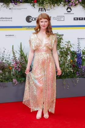 Event - Deutscher Filmpreis 2023 Sarah Bauerett beim 73. Deutschen Filmpreis im Theater am Potsdamerplatz am 12.05.2023 in Berlin. Copyright: xEventpressxKochanx