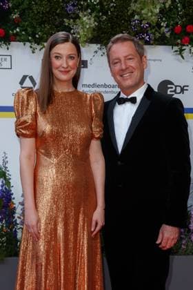 Event - Deutscher Filmpreis 2023 Alexandra Maria Lara und Florian Gallenberger beim 73. Deutschen Filmpreis im Theater am Potsdamerplatz am 12.05.2023 in Berlin. Copyright: xEventpressxKochanx