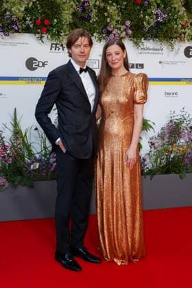 Event - Deutscher Filmpreis 2023 Alexandra Maria Lara mit Ehemann Sam Riley beim 73. Deutschen Filmpreis im Theater am Potsdamerplatz am 12.05.2023 in Berlin. Copyright: xEventpressxKochanx