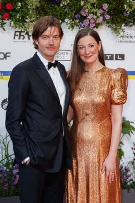 Event - Deutscher Filmpreis 2023 Alexandra Maria Lara mit Ehemann Sam Riley beim 73. Deutschen Filmpreis im Theater am Potsdamerplatz am 12.05.2023 in Berlin. Copyright: xEventpressxKochanx