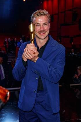 Entertainment Bilder des Tages Event - Deutscher Filmpreis 2023 Albrecht Schuch beim 73. Deutschen Filmpreis im Theater am Potsdamerplatz am 12.05.2023 in Berlin. Copyright: xEventpressxKochanx