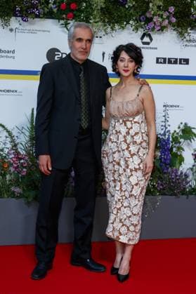 Event - Deutscher Filmpreis 2023 Mehdi Bajestani und Zahra Amir Ebrahimi beim 73. Deutschen Filmpreis im Theater am Potsdamerplatz am 12.05.2023 in Berlin. Copyright: xEventpressxKochanx