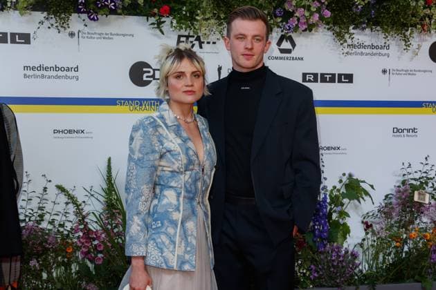 Event - Deutscher Filmpreis 2023 Mala Emde und Jannis Niewoehner beim 73. Deutschen Filmpreis im Theater am Potsdamerplatz am 12.05.2023 in Berlin. Copyright: xEventpressxKochanx