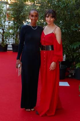 Event - Deutscher Filmpreis 2023 Hadnet Tesfai und Pegah Ferydoni beim 73. Deutschen Filmpreis im Theater am Potsdamerplatz am 12.05.2023 in Berlin. Copyright: xEventpressxKochanx