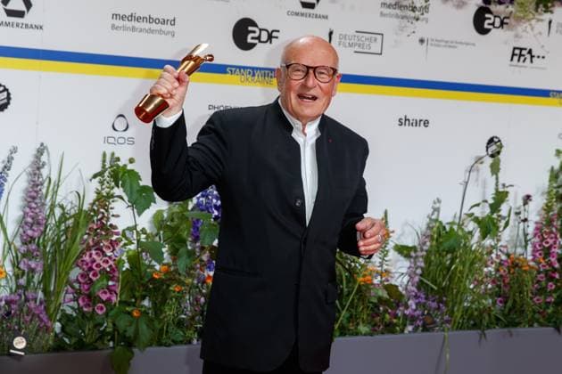 Entertainment Bilder des Tages Event - Deutscher Filmpreis 2023 Volker Schloendorff beim 73. Deutschen Filmpreis im Theater am Potsdamerplatz am 12.05.2023 in Berlin. Copyright: xEventpressxKochanx