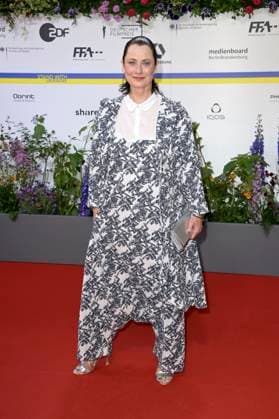 Inka Friedrich bei der 73. Verleihung des Deutschen Filmpreises 2023 im Theater am Potsdamer Platz. Berlin, 12.05.2023