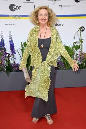 Michaela May bei der 73. Verleihung des Deutschen Filmpreises 2023 im Theater am Potsdamer Platz. Berlin, 12.05.2023