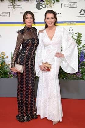 Gerit Kling und Anja Kling bei der 73. Verleihung des Deutschen Filmpreises 2023 im Theater am Potsdamer Platz. Berlin, 12.05.2023