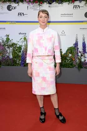 Leonie Benesch bei der 73. Verleihung des Deutschen Filmpreises 2023 im Theater am Potsdamer Platz. Berlin, 12.05.2023