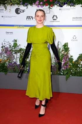 Luna Wedler bei der 73. Verleihung des Deutschen Filmpreises 2023 im Theater am Potsdamer Platz. Berlin, 12.05.2023