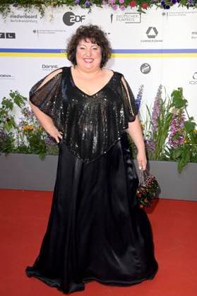 Meltem Kaptan bei der 73. Verleihung des Deutschen Filmpreises 2023 im Theater am Potsdamer Platz. Berlin, 12.05.2023