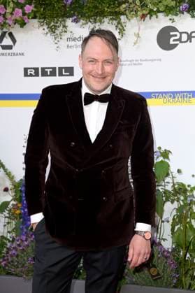 Martin Stange bei der 73. Verleihung des Deutschen Filmpreises 2023 im Theater am Potsdamer Platz. Berlin, 12.05.2023