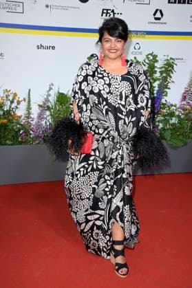 Sara Fazilat bei der 73. Verleihung des Deutschen Filmpreises 2023 im Theater am Potsdamer Platz. Berlin, 12.05.2023