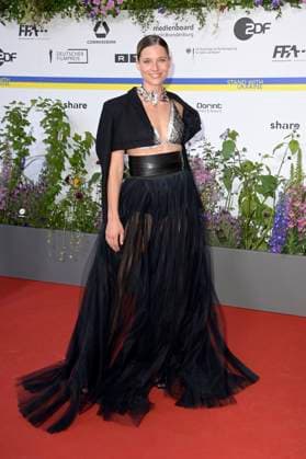 Svenja Jung bei der 73. Verleihung des Deutschen Filmpreises 2023 im Theater am Potsdamer Platz. Berlin, 12.05.2023