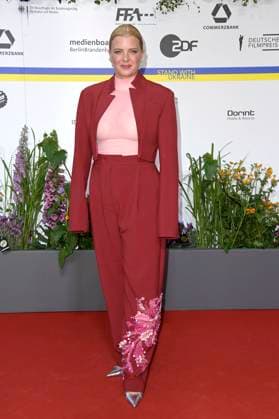 Jördis Triebel bei der 73. Verleihung des Deutschen Filmpreises 2023 im Theater am Potsdamer Platz. Berlin, 12.05.2023