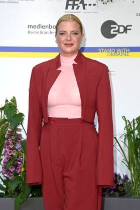 Jördis Triebel bei der 73. Verleihung des Deutschen Filmpreises 2023 im Theater am Potsdamer Platz. Berlin, 12.05.2023