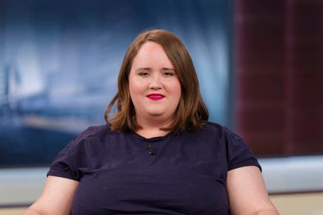 Ricarda Lang bei Anne Will 2023-05-14 - Deutschland, Berlin - Ricarda Lang (Bündnis 90 Die Grünen), Parteivorsitzende, zu Gast bei Anne Will im Ersten. Thema der ARD-Politiktalkrunde: Hoher Anspruch, harte Wirklichkeit - hat die Ampel Lösungen für die aktuellen Krisen?