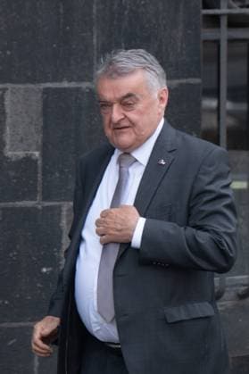 Karlspreisverleihung in Aachen am 14. Mai 2023. Der Innenminister von NRW Herbert Reul. GERMANY - AACHEN - KARLSPREIS