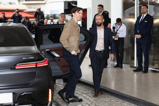 Entertainment Bilder des Tages May 15, 2023, Cannes, CoÂ te d Azur, France: US actor PAUL DANO arrives for the Dinner of the Jury Members on the eve of Opening Ceremony of the 76th annual Cannes Film Festival in Cannes, France Cannes France - ZUMAc179 20230515_zep_c179_049 Copyright: xMickaelxChavetx