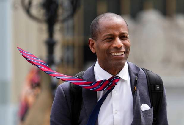 May 15, 2023, Ottawa, ON, CAN: Liberal member of Parliament Greg Fergus makes his way to question period on Parliament Hill in Ottawa on Monday, May 15, 2023. Ottawa CAN  - ZUMAc35_ 20230515_zaf_c35_062 Copyright: xSeanxKilpatrickx