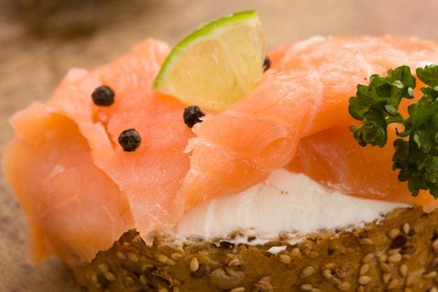 photo of delicious crispy cereals bread with smoked salmon Copyright: xFrancescoxDibartolox xDesignxPicsx , 31108568 Copyright: FrancescoxDibartolox xDesignxPics 31108568