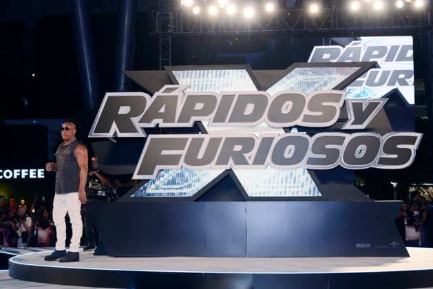 Fast X Filmpremiere in Mexiko-Stadt May 15, 2023, Mexico City, Mexico: American actor Vin Diesel attends the red carpet of the Fast X film premiere at Cinepolis Toreo Parque Central. on May 15, 2023 in Mexico City, Mexico. Mexico City Mexico - ZUMAe321 20230516_zia_e321_071 Copyright: xCarlosxTischlerx
