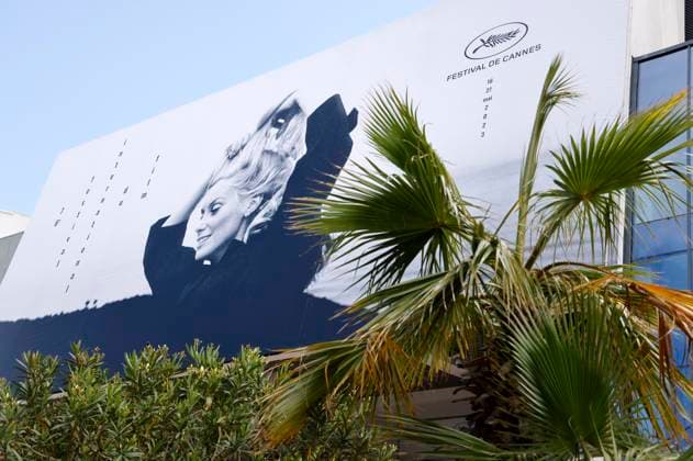 Der Palais des Festivals et des Congres de Cannes einen Tag vor der Eröffnung Festival de Cannes 2023 76. Internationale Filmfestspiele von Cannes. Cannes, 15.05.2023