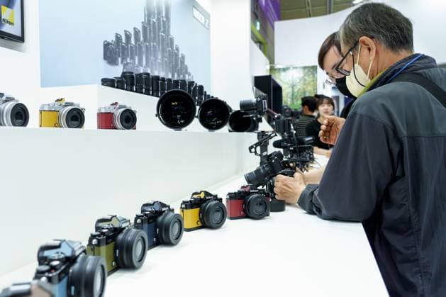 News Themen der Woche KW20 News Bilder des Tages KOBA 2023 SEOUL, SOUTH KOREA, MAY 16: Nikon booth during 31st Korea International Broadcast, Audio & Lighting Equipment Show KOBA 2023 at the coex in Seoul, South Korea, on May 16, 2023. Seoul the COEX South Korea 7872_271746 Copyright: xStevexChoxKyewoong PentaxPressx