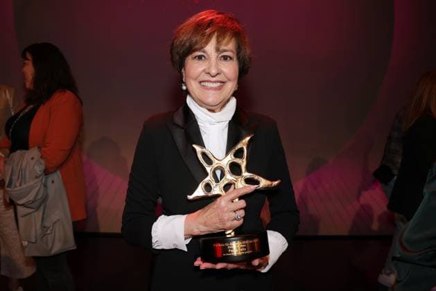 Paola Felix Prix Walo 2023 Paola Felix gewinnt den Ehren-Prix Walo für ihr Lebenswerk. Verleihung des 47. Prix Walo für die Jahre 2020-2022 am 14.05.2023 in den SRF Fernsehstudios Zürich, Schweiz.