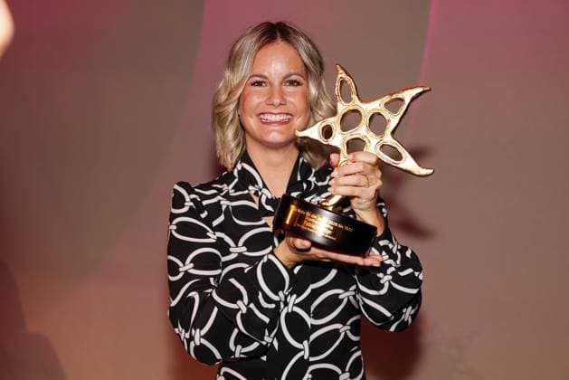 Fabienne Gyr Prix Walo 2023 SRF-Moderatorin Fabienne Gyr gewinnt den Prix Walo in der Kategorie Publikumsliebling. Verleihung des 47. Prix Walo für die Jahre 2020-2022 am 14.05.2023 in den SRF Fernsehstudios Zürich, Schweiz.